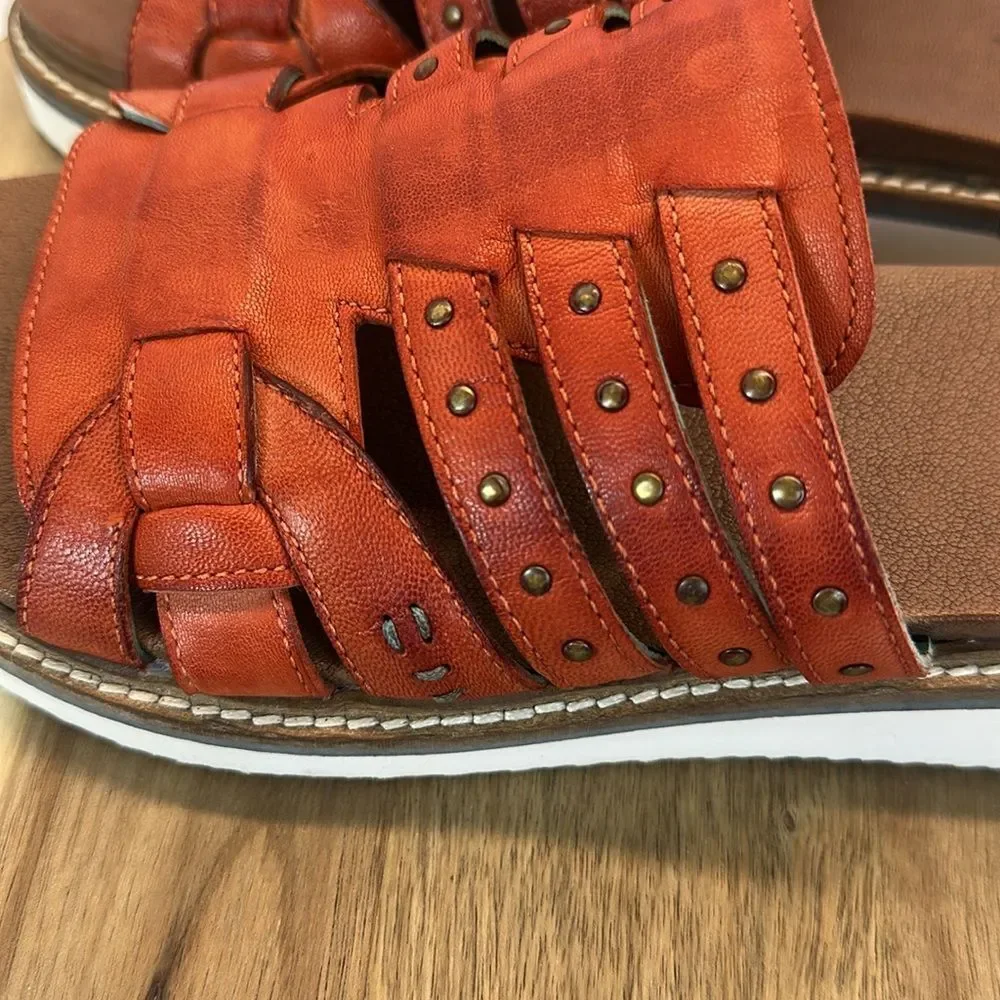 BED STU ROAN Pine Monarch Hd Tml Slide Sandals Shoes New Women's 11 BED/STU